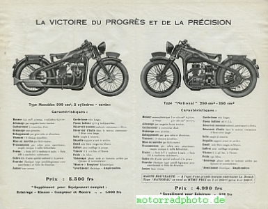 Preview: Dresch Motorradprospekt  4 Seiten  1932    dre-p32