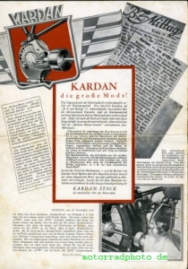 Preview: Stock motorcycle brochure 6 pages  1930    sto-op30-2