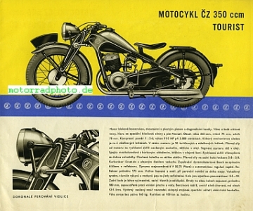 Preview: CZ Motorrad Prospekt  12 Seiten   1934   cz-p34
