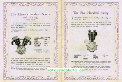 Preview: JAP Motoren Hauptkatalog 28 Seiten  1927     jap-p27