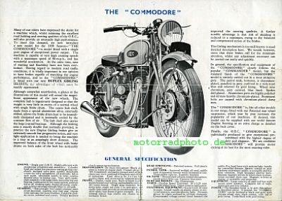 Preview: OEC Motorrad Prospekt  12 Seiten  1939   oec-p39