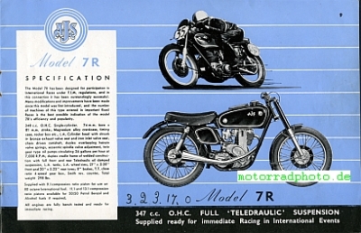 Preview: A.J.S. Motorrad Prospekt  10 Seiten  1951     ajs-p51