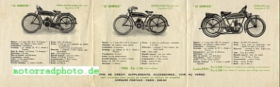 Preview: Le Grimpeur Motorrad Prospekt  6 Seiten  1927  grim-p27