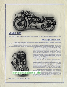 Preview: Tornax Motorrad Prospekt 8 Seiten  1930 tor-p30