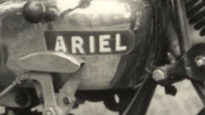 Preview: Ariel Motorrad Foto  500ccm OHV ca.  1930              ari-f16