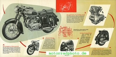 Preview: Horex Motorrad Prospekt Imperator 8 Seiten  1954   ho-p54-imp2