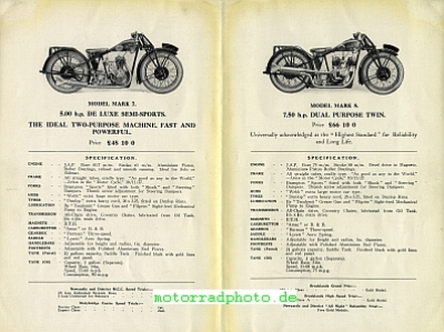 Preview: New Henley Motorrad Prospekt 8 Seiten 1929      nehe-p29