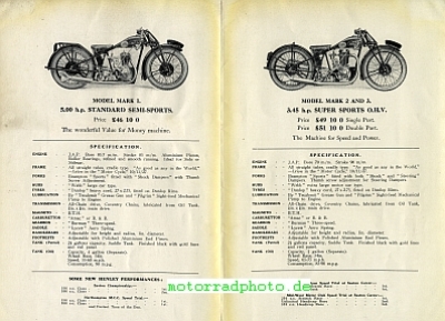 Preview: New Henley Motorrad Prospekt 8 Seiten 1929      nehe-p29