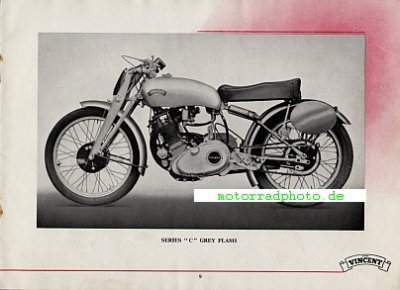 Preview: Vincent HRD Motorrad Prospekt 28 Seiten  1950   vin-p50