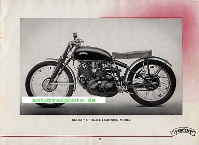 Preview: Vincent HRD Motorrad Prospekt 28 Seiten  1950   vin-p50