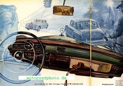 Preview: Mercedes-Benz Auto Prospekt  Type 180  12 Seiten 1953  mb-p53-180