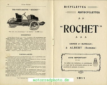Preview: Rochet Fahrrad, Tricycle, Motorrad Katalog 18 Seiten  1911   roc-p1911 Preview: Rochet Fahrrad, Tricycle, Motorrad Katalog 18 Seiten  1911   roc-p1911