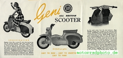 Preview: Sun Motorrad Prospekt  12 Seiten  1959    sun-p59