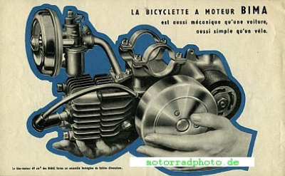 Preview: Peugeot Kleinmotorrad Prospekt 16 Seiten 1959  peu-p59