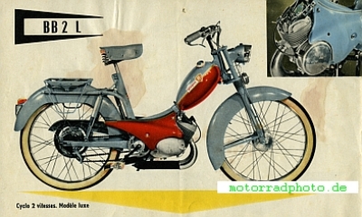 Preview: Peugeot Kleinmotorrad Prospekt 16 Seiten 1959  peu-p59