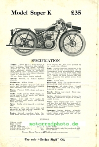 Preview: SOS Motorrad Prospekt  16 Seiten 1930     sos-p30