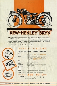 Preview: New Henley Motorrad Prospekt 8 Seiten 1930      nehe-p30