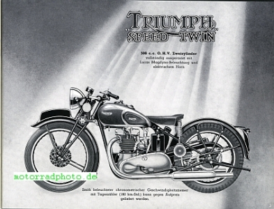 Preview: Triumph GB Motorrad Prospekt 24 Seiten   1939   triu-p39