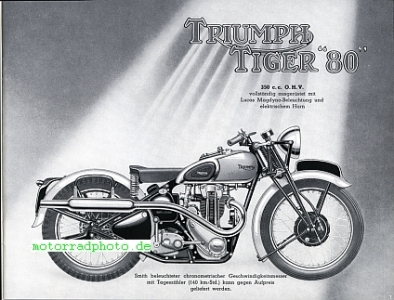 Preview: Triumph GB Motorrad Prospekt 24 Seiten   1939   triu-p39