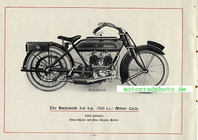 Preview: Hazlewood Motorrad + Fahrrad Katalog 36 Seiten  1915  haz-p15