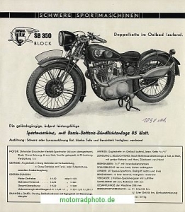 Preview: UT Motorrad Prospekt  6 Seiten 1935    ut-p35