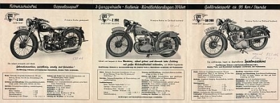 Preview: UT Motorrad Prospekt  6 Seiten 1935    ut-p35-2