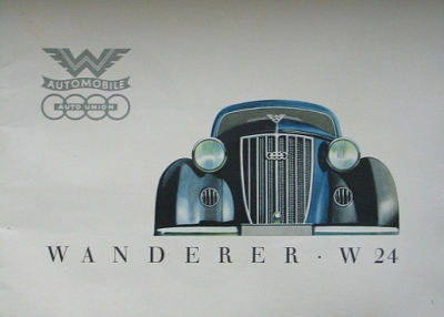 Preview: Wanderer Automobil Prospekt  W 24 16 Seiten  1937  wa-op37