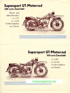 Preview: UT Motorrad Prospekt  6 Seiten  1931    ut-p31