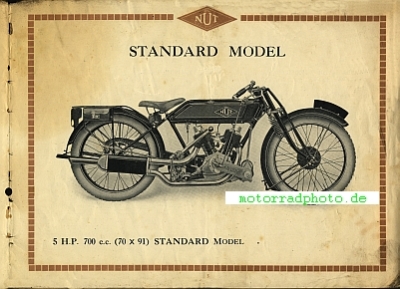 Preview: NUT Motorrad Prospekt  16 Seiten   1927   nut-p27