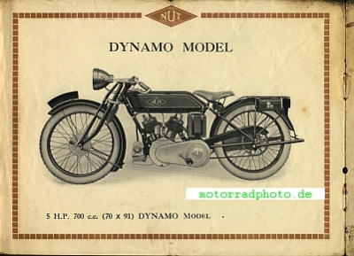 Preview: NUT Motorrad Prospekt  16 Seiten   1927   nut-p27