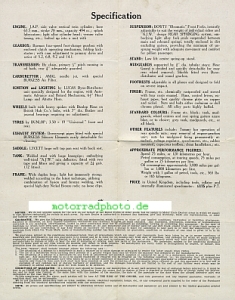 Preview: AJW Motorrad Prospekt 8 Seiten 1949  ajw-p49