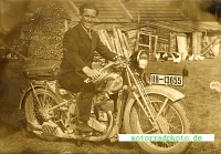 Victoria Motorcycle Photo KR 50 sv ca. 1932  v-f59