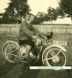 Victoria Motorcycle Photo KR 20  ca. 1930  v-f57