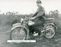 Victoria Motorcycle Photo KR 20 Z  ca. 1933  v-f55