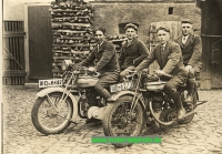 Victoria Motorcycle Photo KR 35 OHV  ca. 1928  v-f46