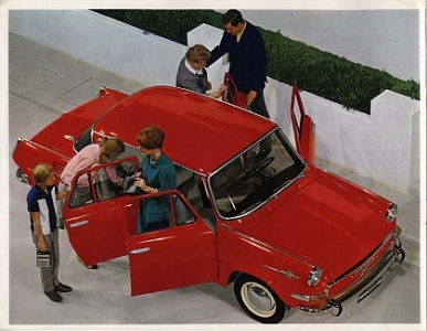 Preview: Skoda Automobil Prospekt  1000 MB  1965   sko-p65