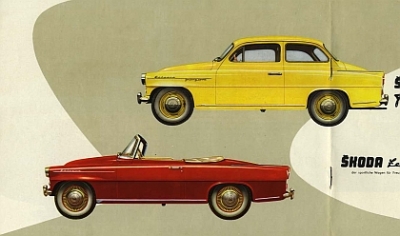 Preview: Skoda Automobil Prospekt  Octavia  1961   sko-p61