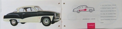 Preview: Wartburg Automobil Prospekt Typ 311/0 16 Seiten  1959   wart-p59
