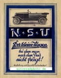 NSU Automobil Poster Motiv 1924     nsu-apo24