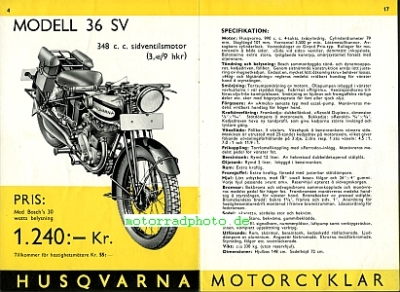 Preview: Husqvarna Motorrad Prospekt  24 Seiten 1935   hus-p35
