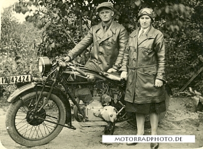 D-Rad Motorcycle Photo R-0/9  1928-1932   dr-f83