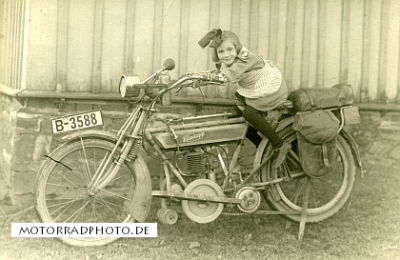 Zündapp Motorrad Foto Z 22  1921-24  z-f45