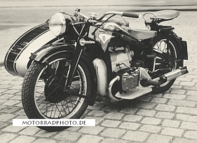 Zuendapp Motorcycle Photo K 800  1933-38  z-f52