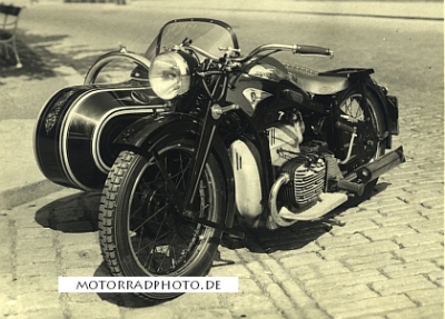 Zuendapp Motorcycle Photo K 800  1933-38  z-f54