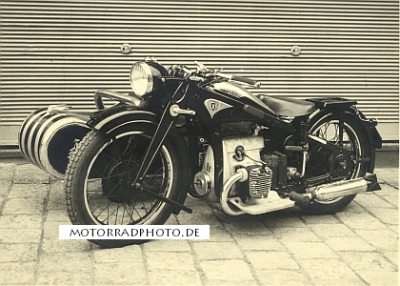 Zündapp Motorrad Foto K 500  1933-40  z-f48