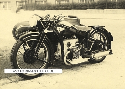 Zuendapp Motorcycle Photo K 500  1933-40  z-f49