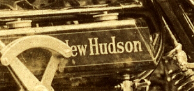 Preview: New Hudson Motorrad Foto  ca. 1920   nh-f07