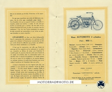 Preview: Automoto Motorrad Fahrrad Katalog 1913   aumo-p13