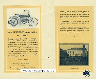 Preview: Automoto Motorrad Fahrrad Katalog 1913   aumo-p13