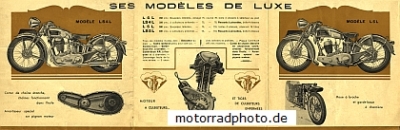 Preview: Monet Goyon Motorrad Prospekt  12 Seiten  1938  mg-p38